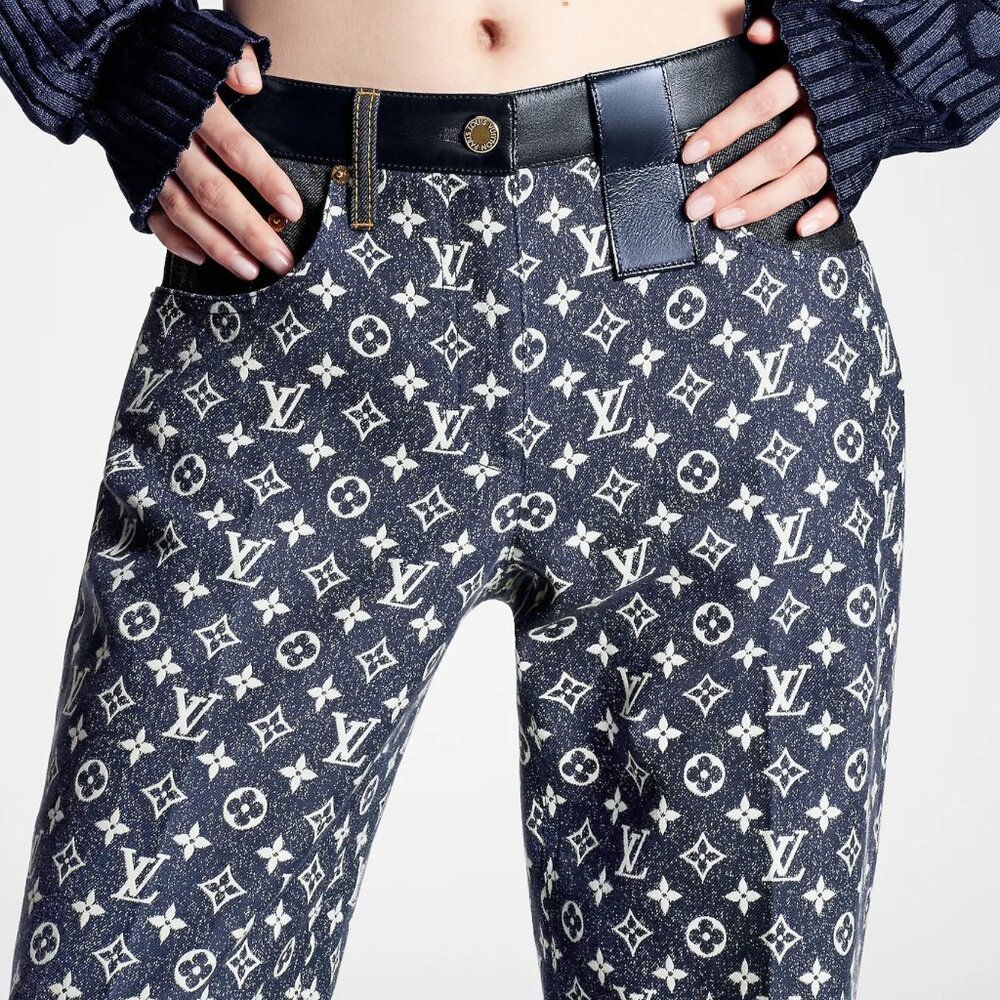 Louis Vuitton Monogram Bootcut Jeans - Picture 3 of 6
